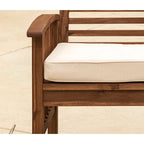 Ensemble de salle à manger d'extérieur extensible 7 pièces en acacia Middlebrook Surfside - 55-79 x 35 x 30h
