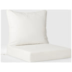 Polytrends Birchwood Canapé d'extérieur 3 places avec coussins en HDPE tout temps, noir