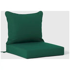 Polytrends Birchwood Canapé d'extérieur 3 places avec coussins en HDPE tout temps, noir