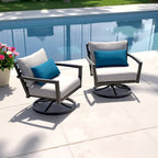 Fauteuil de jardin à mouvement Venetia 2 pièces Sunbrella