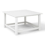 Ensemble de conversation d'extérieur 5 pièces Polytrends Altura avec fauteuils Adirondack et table basse carrée