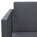 SAFAVIEH Ensemble de salon d'extérieur Holyoke 4 pièces - 49L x 25P x 28H