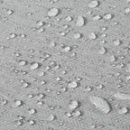 Polytrends Sectionnel de patio sans fin 5 pièces avec cadre gris et sièges profonds