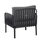 Christopher Knight Home - Canapé d'angle d'extérieur 5 places Ashton avec deux tables basses, assise profonde et coussins moelleux