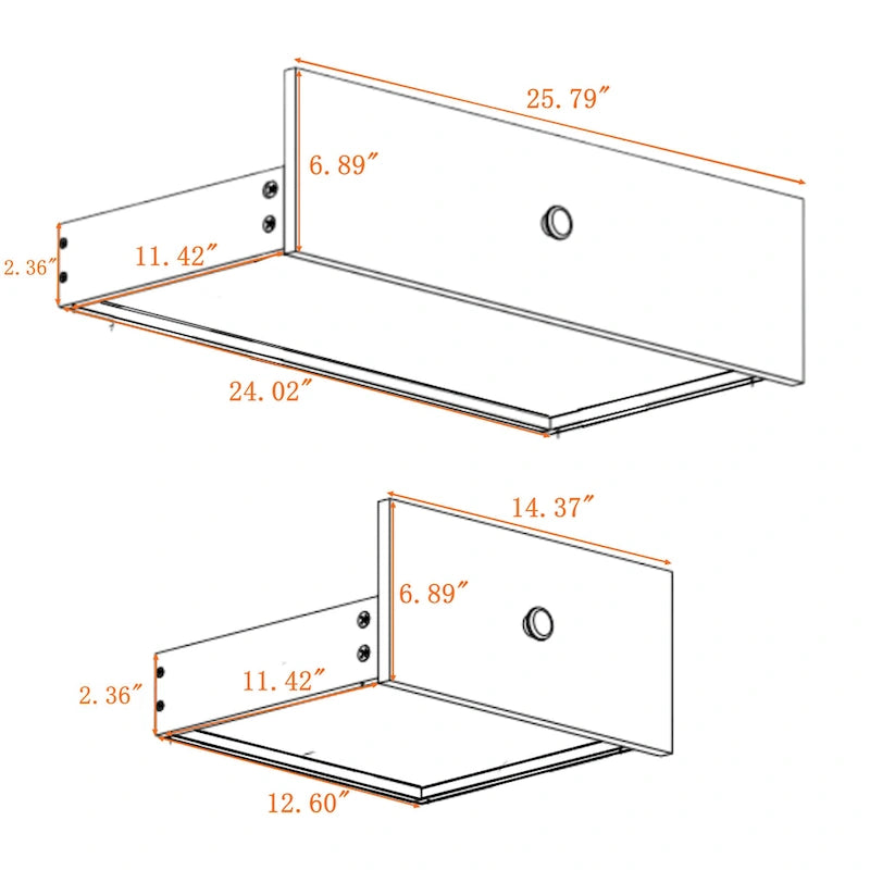 Porte-manteau d'entrée en MDF noir/blanc/marron avec banc à chaussures, panneau perforé, patères et étagères de rangement