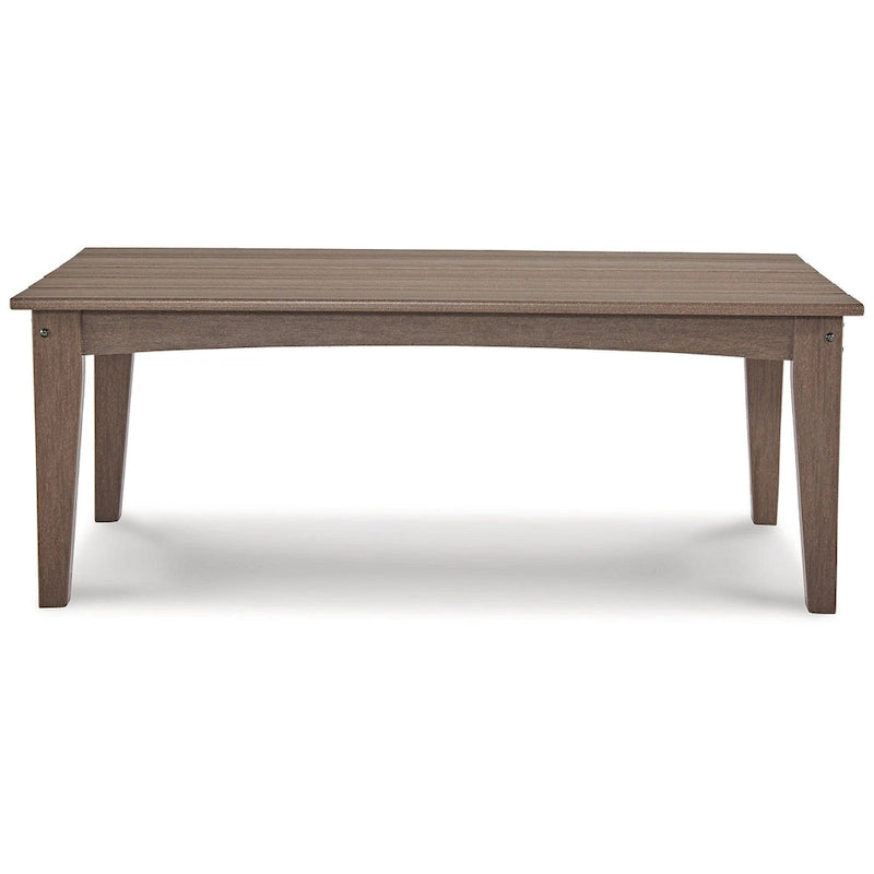 Signature Design by Ashley Emmeline Ensemble de 2 fauteuils d'extérieur marron/beige - 53,5 L x 34,5 P x 35 H