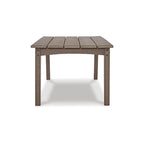 Signature Design by Ashley Emmeline Ensemble de 2 fauteuils d'extérieur marron/beige - 53,5 L x 34,5 P x 35 H
