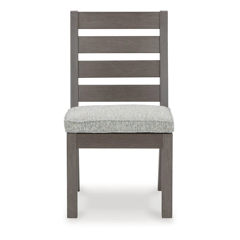 Signature Design by Ashley Ensemble repas d'extérieur 7 pièces Hillside Barn marron/gris - 84 L x 42 P x 29 H