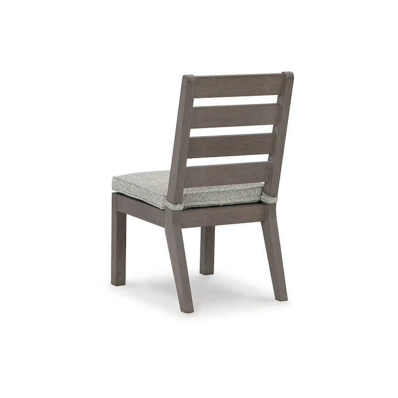Signature Design by Ashley Ensemble repas d'extérieur 7 pièces Hillside Barn marron/gris - 84 L x 42 P x 29 H