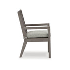 Signature Design by Ashley Ensemble repas d'extérieur 7 pièces Hillside Barn marron/gris - 84 L x 42 P x 29 H