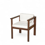 Ensemble de salle à manger d'extérieur 7 pièces pour 6 personnes avec table rectangulaire et chaises avec coussins amovibles