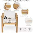 Ensemble de salle à manger d'extérieur 7 pièces pour 6 personnes avec table rectangulaire et chaises avec coussins amovibles