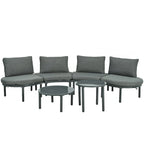 Ensemble de 6 meubles de patio/salon de jardin