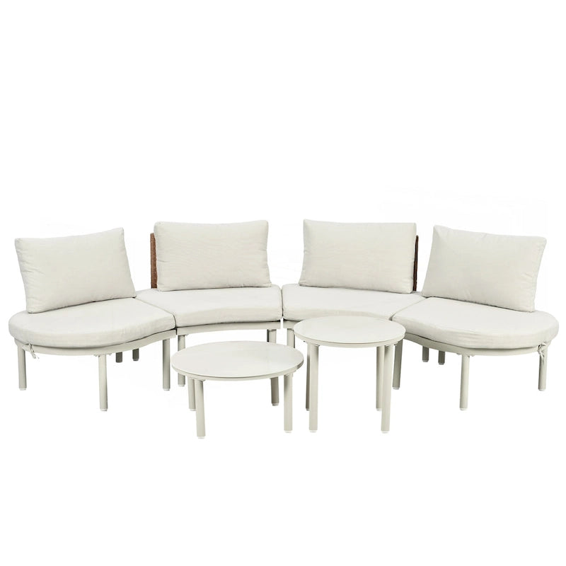Ensemble de 6 meubles de patio/salon de jardin