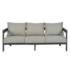 Ensemble de salon de jardin de haute qualité avec coussins épais