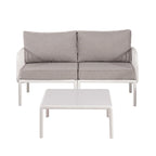 Ensemble de conversation d'extérieur modulaire 5 pièces Roomfitters avec table basse et coussins épais
