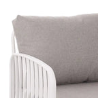 Ensemble de conversation d'extérieur modulaire 5 pièces Roomfitters avec table basse et coussins épais