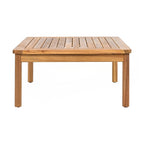 Ensemble de canapés de patio 3 pièces en bois d'acacia et corde pour l'extérieur