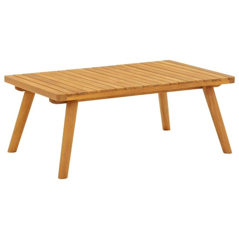 Ensemble de canapé et table modulaires d'extérieur Roma 8 pièces, bois d'acacia massif, gris