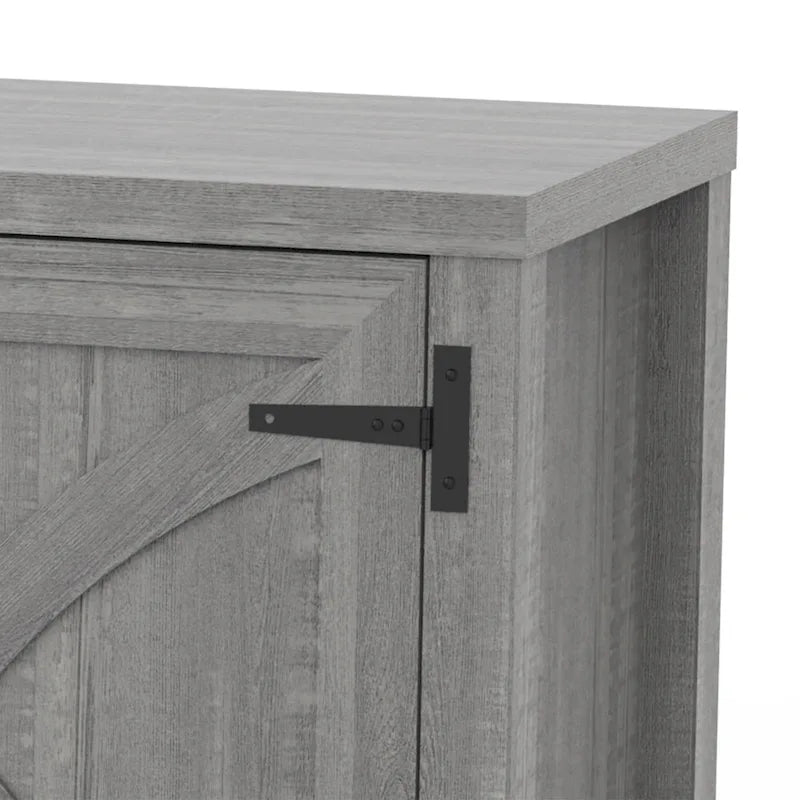 Meuble console de 147 cm avec foyer électrique pour téléviseurs jusqu'à 65 pouces