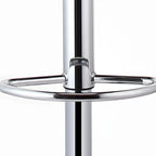 Tabourets de bar pivotants à 360° en similicuir, avec siège baquet réglable en hauteur