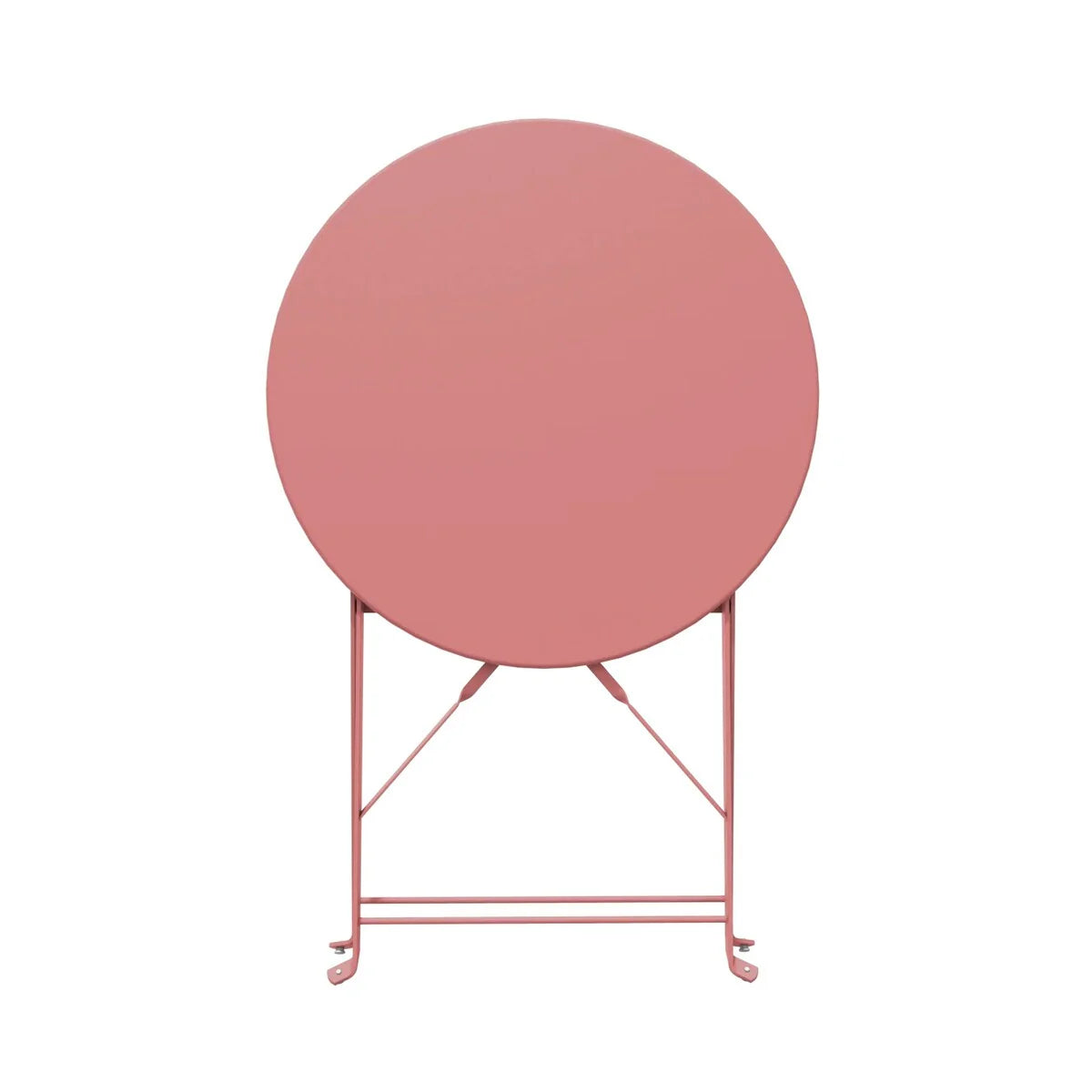 Ensemble bistrot pliant en métal 3 pièces, salon de conversation intérieur/extérieur résistant aux intempéries pour patio, cour, jardin