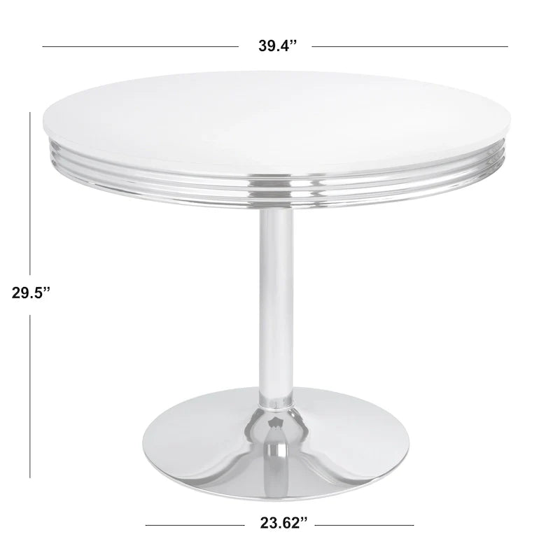 Ensemble de salle à manger rétro 5 pièces Raleigh Simple Living