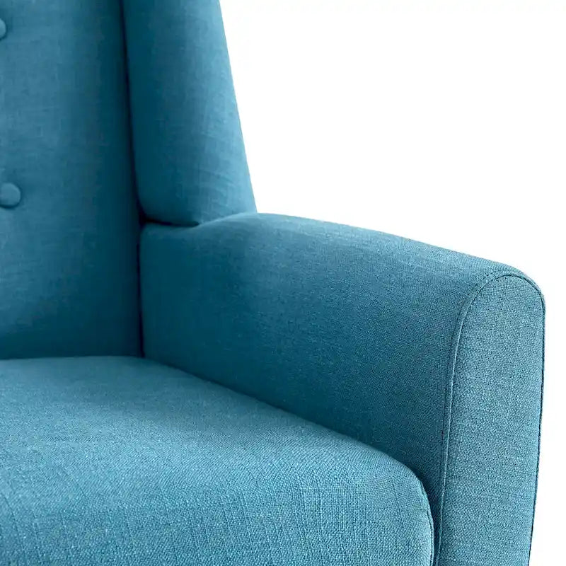 Lot de 2 fauteuils d'appoint modernes capitonnés HUIMO