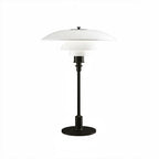 Lampe de table à LED à niveaux post-moderne HomeyFad avec alimentation intégrée