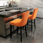 Tabourets de bar style loisirs, lot de 2