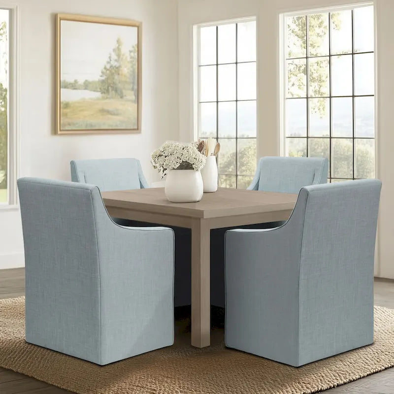 Chaise de salle à manger avec roulettes Madison Park Charlotte