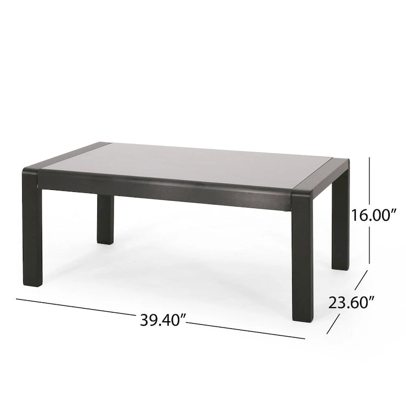Ensemble de conversation en aluminium Maya Bay de Christopher Knight Home