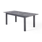 Ensemble de salle à manger extensible 7 pièces en bois d'acacia et osier Haye de Christopher Knight Home