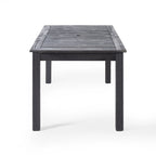 Ensemble de salle à manger extensible 7 pièces en bois d'acacia et osier Haye de Christopher Knight Home