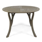 Ensemble de salle à manger Baldwin 5 pièces en bois d'acacia et osier par Christopher Knight Home