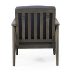 Ensemble de conversation d'extérieur 4 places en bois d'acacia Willowbrook par Christopher Knight Home