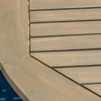 Ensemble de salle à manger 5 pièces en bois et osier Owen par Christopher Knight Home