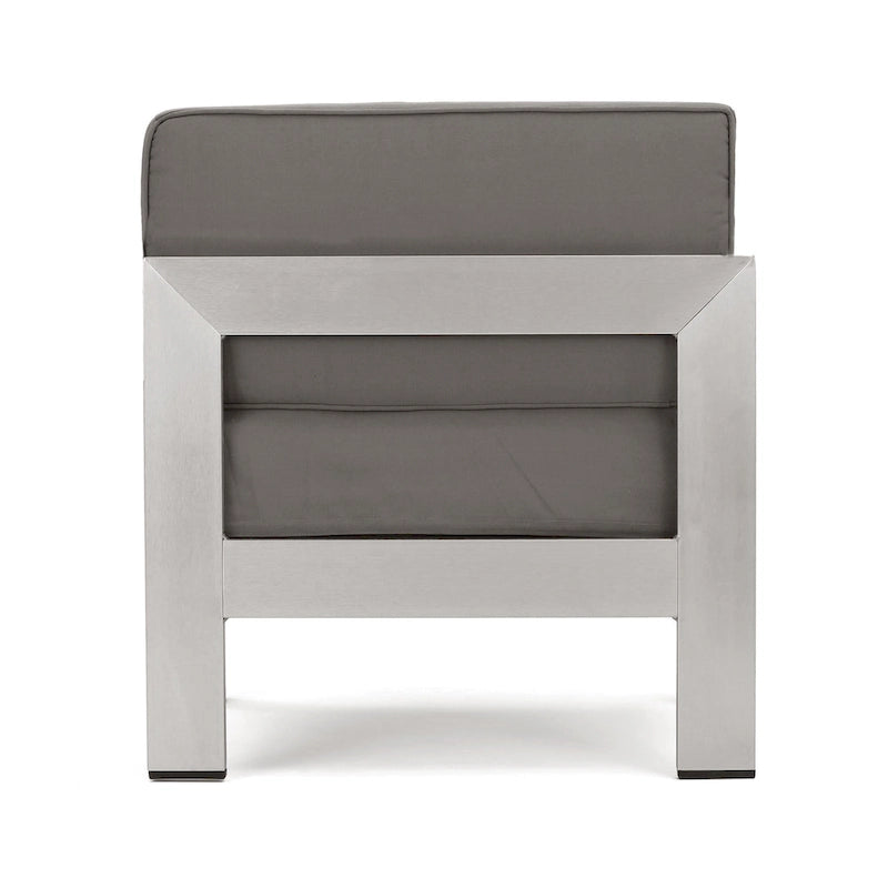 Ensemble de 5 canapés d'extérieur Cape Coral avec foyer par Christopher Knight Home