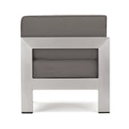 Ensemble de 5 canapés d'extérieur Cape Coral avec foyer par Christopher Knight Home