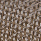 Ensemble de conversation extérieur 5 pièces Hampton Wicker/bois d'acacia par Christopher Knight Home