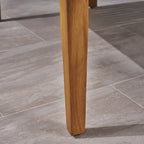 Ensemble de conversation extérieur 5 pièces Hampton Wicker/bois d'acacia par Christopher Knight Home