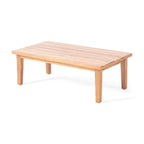Ensemble de conversation à table basse 4 places Isla Outdoor par Christopher Knight Home
