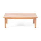 Ensemble de conversation à table basse 4 places Isla Outdoor par Christopher Knight Home