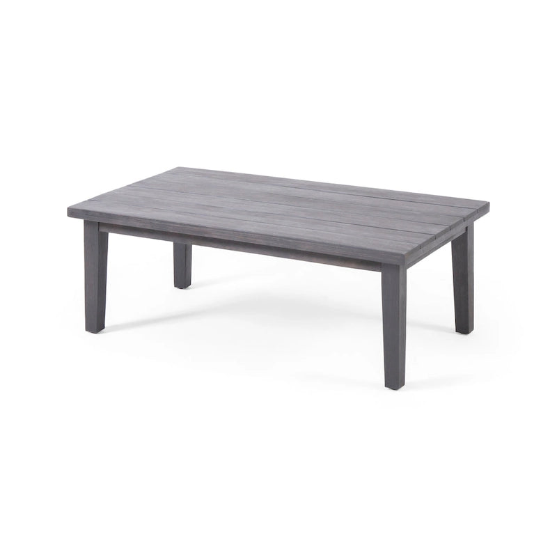 Ensemble de conversation à table basse 4 places Isla Outdoor par Christopher Knight Home