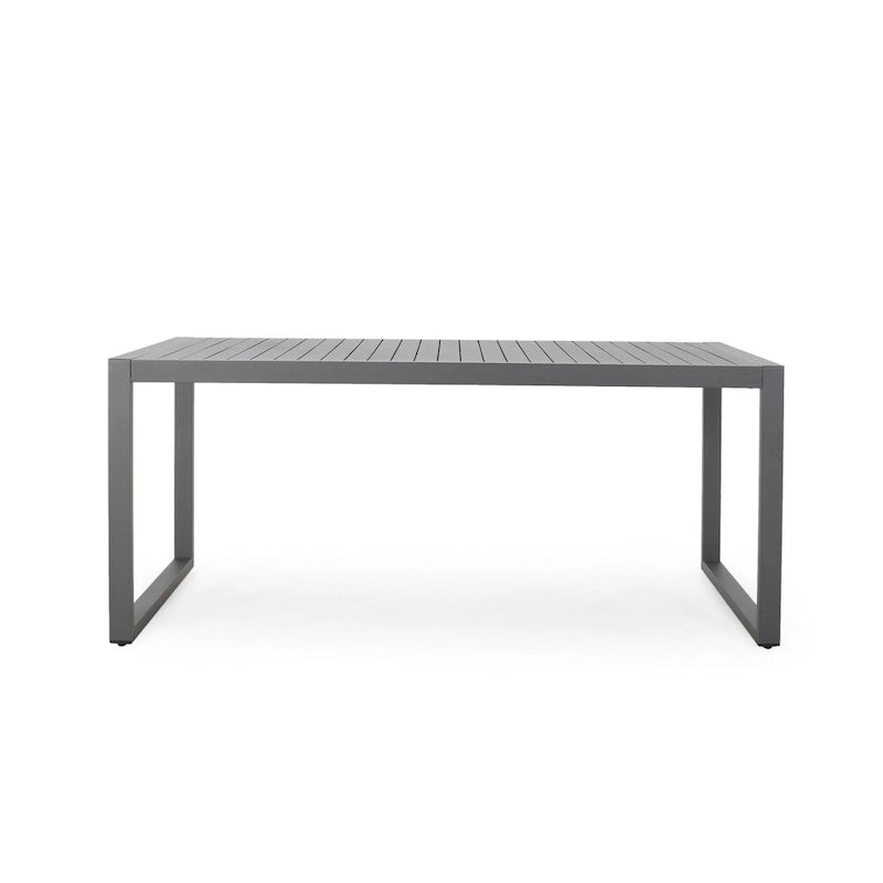 Ensemble de salle à manger en aluminium 6 places Paz par Christopher Knight Home