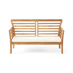 Ensemble de conversation 8 places en bois d'acacia Caydon de Christopher Knight Home