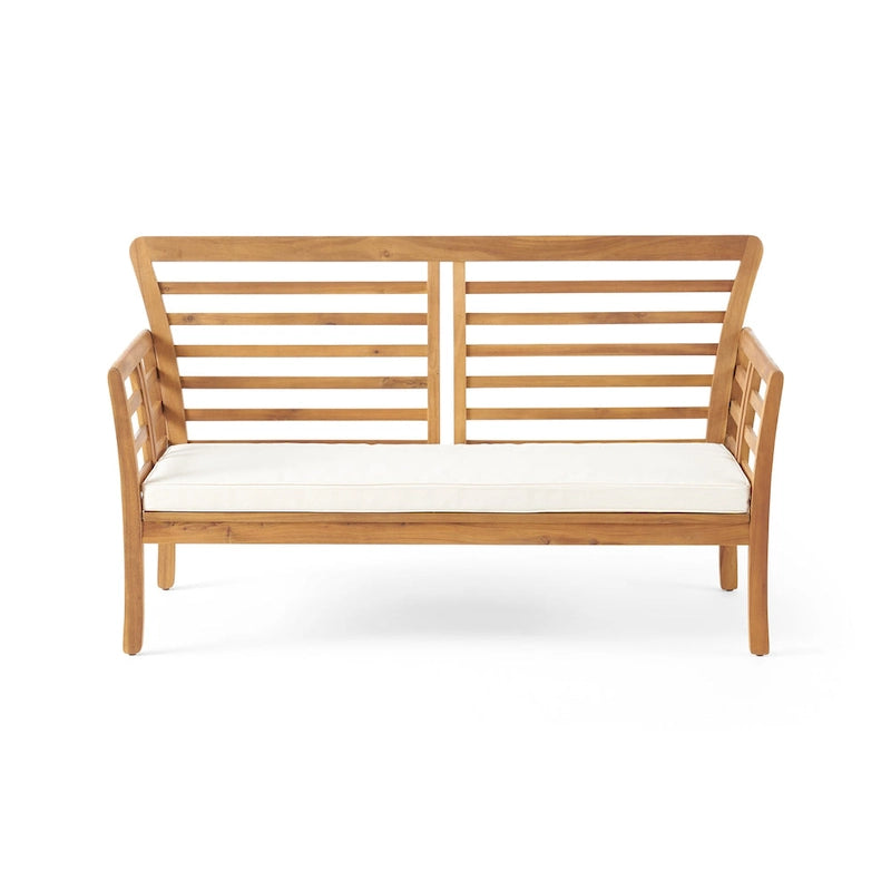 Ensemble de conversation 8 places en bois d'acacia Caydon de Christopher Knight Home