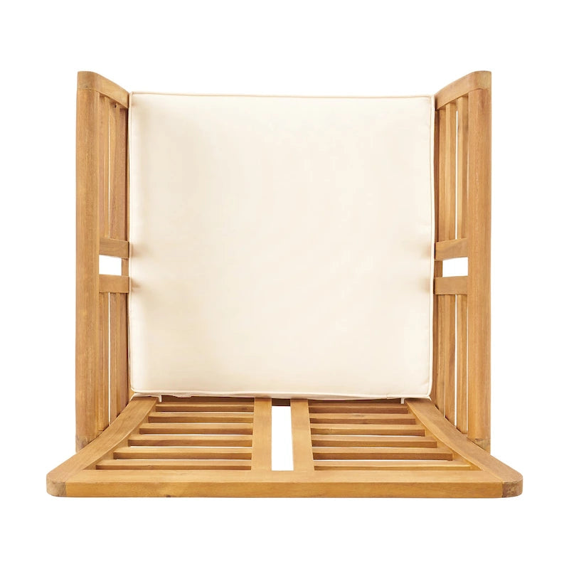 Ensemble de conversation 8 places en bois d'acacia Caydon de Christopher Knight Home