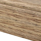 Poufs de rangement à pieds en bois, motif écossais beige/gris/bleu/marron, ensemble de 3 pièces