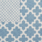 Ensemble de 2 doublures de tiroir/étagère multi-motifs – Treillis, Chevrons et Feuilles abstraites